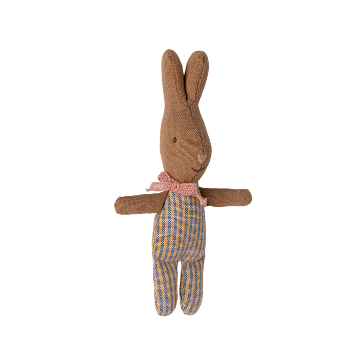 Maileg - Rabbit, MY Size - Rose / Blue Check